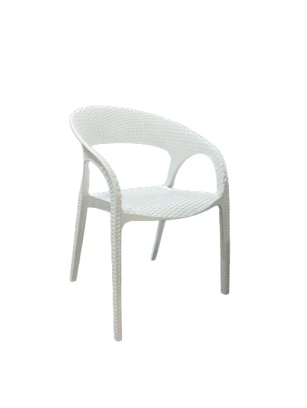 Strong Plastic Arm Chair for Garden, Office and Coffee